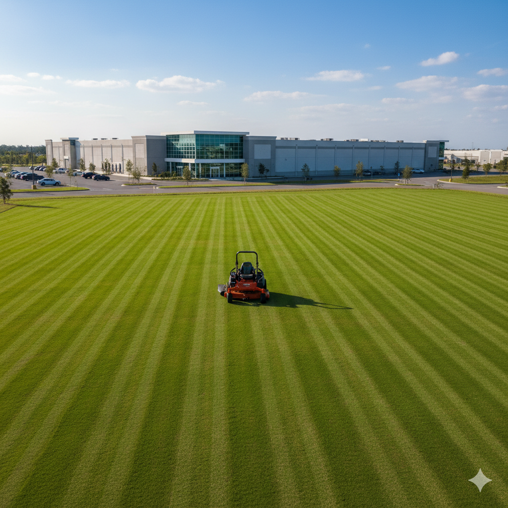 Go Xelerate commercial mowing service in Central Florida