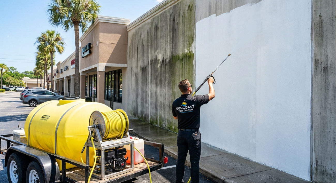 Go Xelerate soft washing service in Central Florida